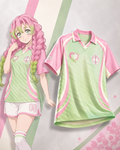Demon Slayer Anime Crew Neck Football Jersey