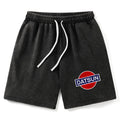 Animescollection Datsun Vintage Car Washed Shorts