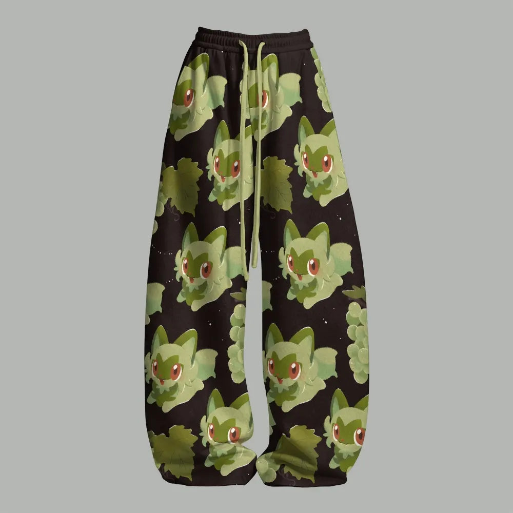 Pokémon Women's Crop Top and Elastic Waist Pants Set