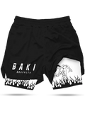 Baki Printed Men's Shorts