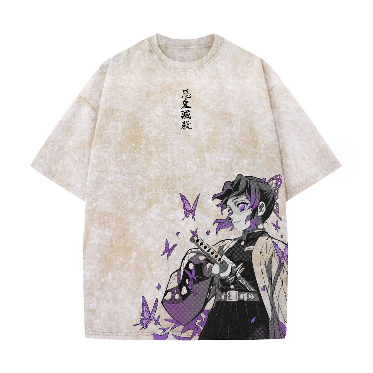 Vintage Oversized T-Shirt Demon Slayer