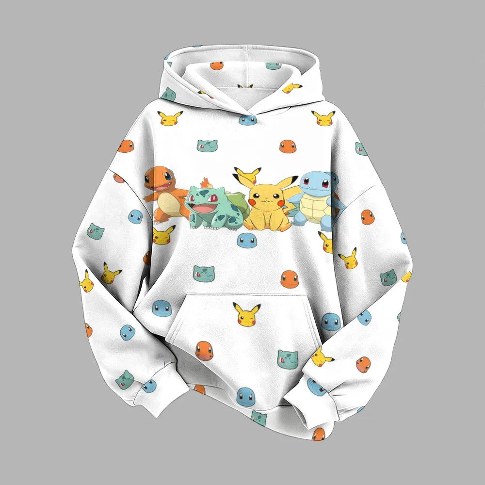 Pokémon Vintage Plush Hoodie set