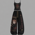 Jujutsu Kaisen Top & Elasticated Trousers Two-Piece Set
