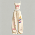 Sailor Moon Top & Elasticated Trousers Two-Piece Set
