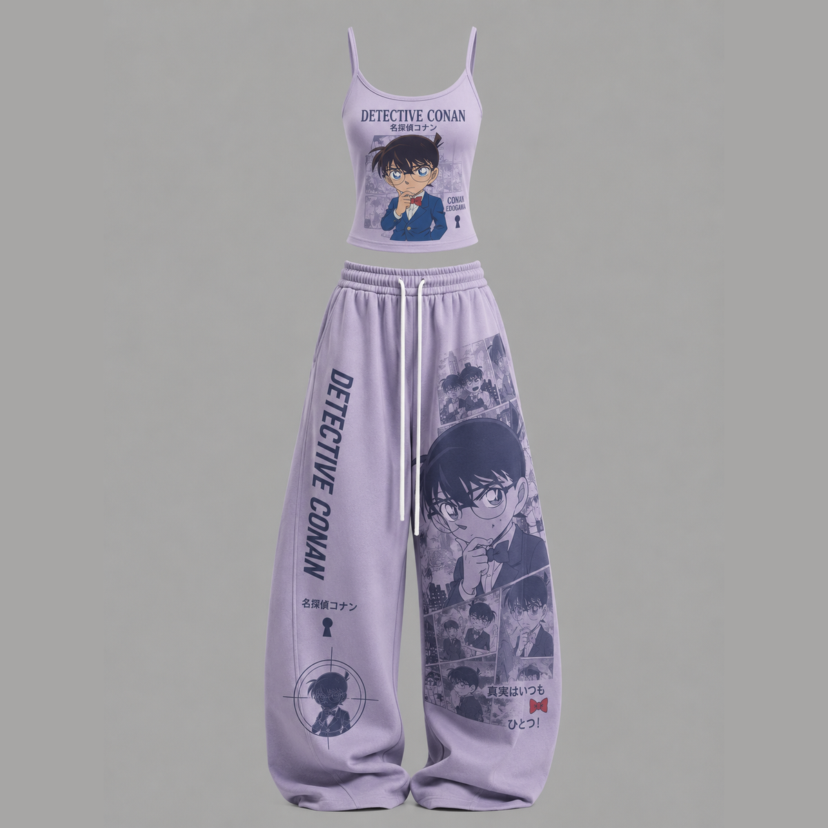 Detective Conan T-Shirt & Elasticated Trousers Two-Piece Set