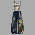 One Piece Top & Elasticated Trousers Two-Piece Set