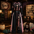Demon Slayer Long-sleeved double-layer stretch pants set