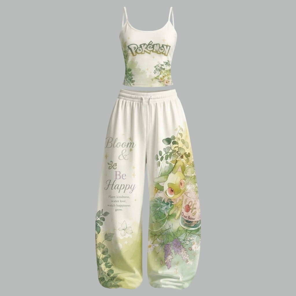 Pokémon T-Shirt & Elasticated Trousers Two-Piece Set