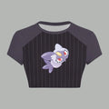 Pokémon Women's Crop Top and Elastic Waist Pants Set