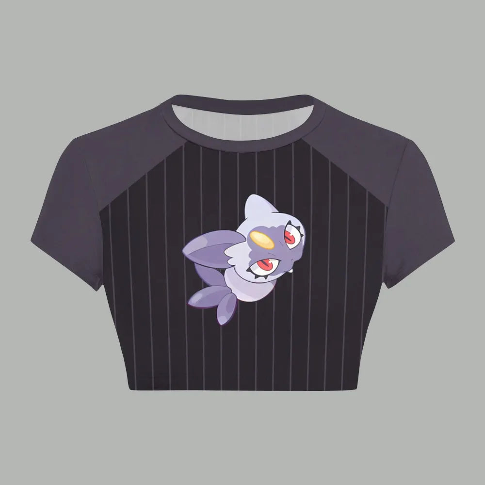 Pokémon Women's Crop Top and Elastic Waist Pants Set
