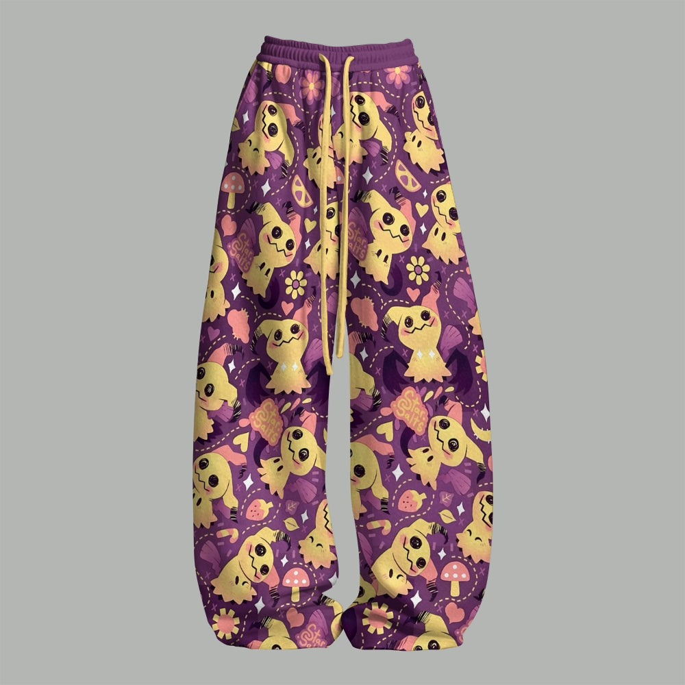 Pokémon Women's Crop Top and Elastic Waist Pants Set