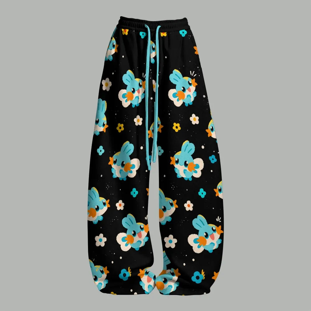 Pokémon Women's Crop Top and Elastic Waist Pants Set