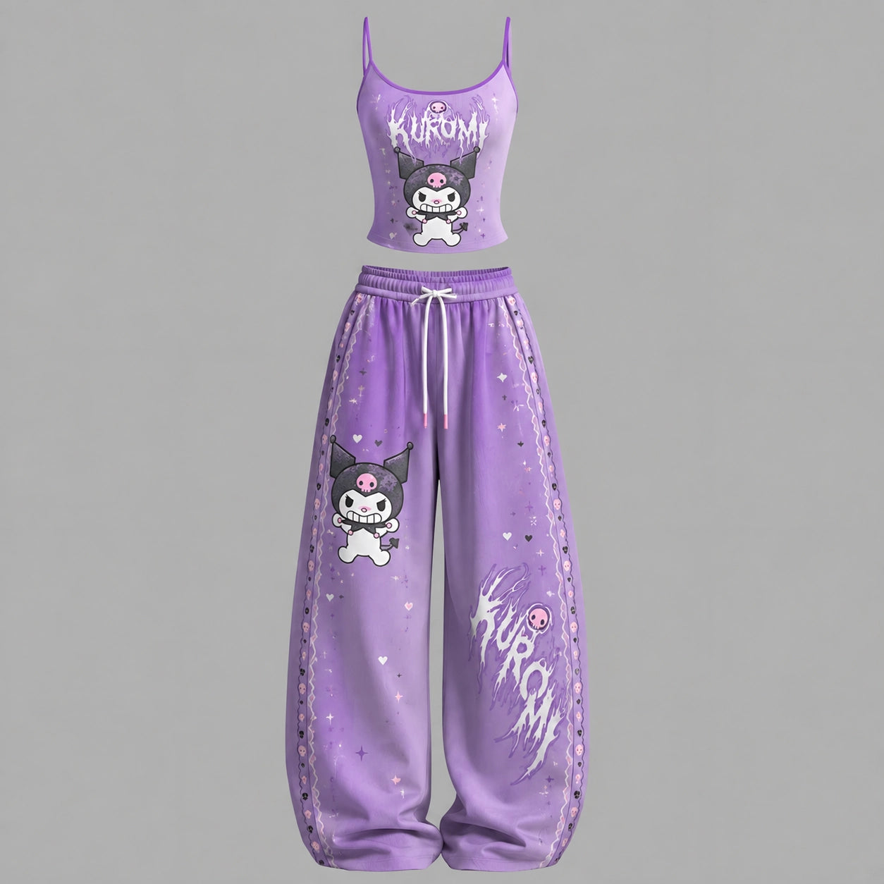 Hello Kitty Top & Elasticated Trousers Two-Piece Set