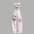 Hello Kitty Top & Elasticated Trousers Two-Piece Set