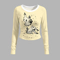 Pokémon Long-sleeved double-layer stretch pants set
