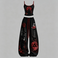 Naruto Top & Elasticated Trousers Two-Piece Set