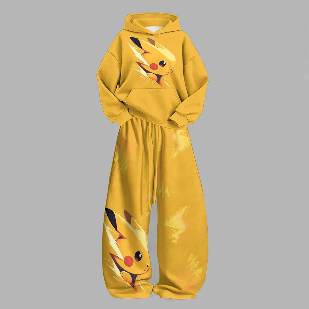 Pokémon Vintage Plush Hoodie set