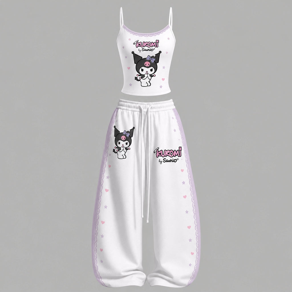 Hello Kitty Top & Elasticated Trousers Two-Piece Set