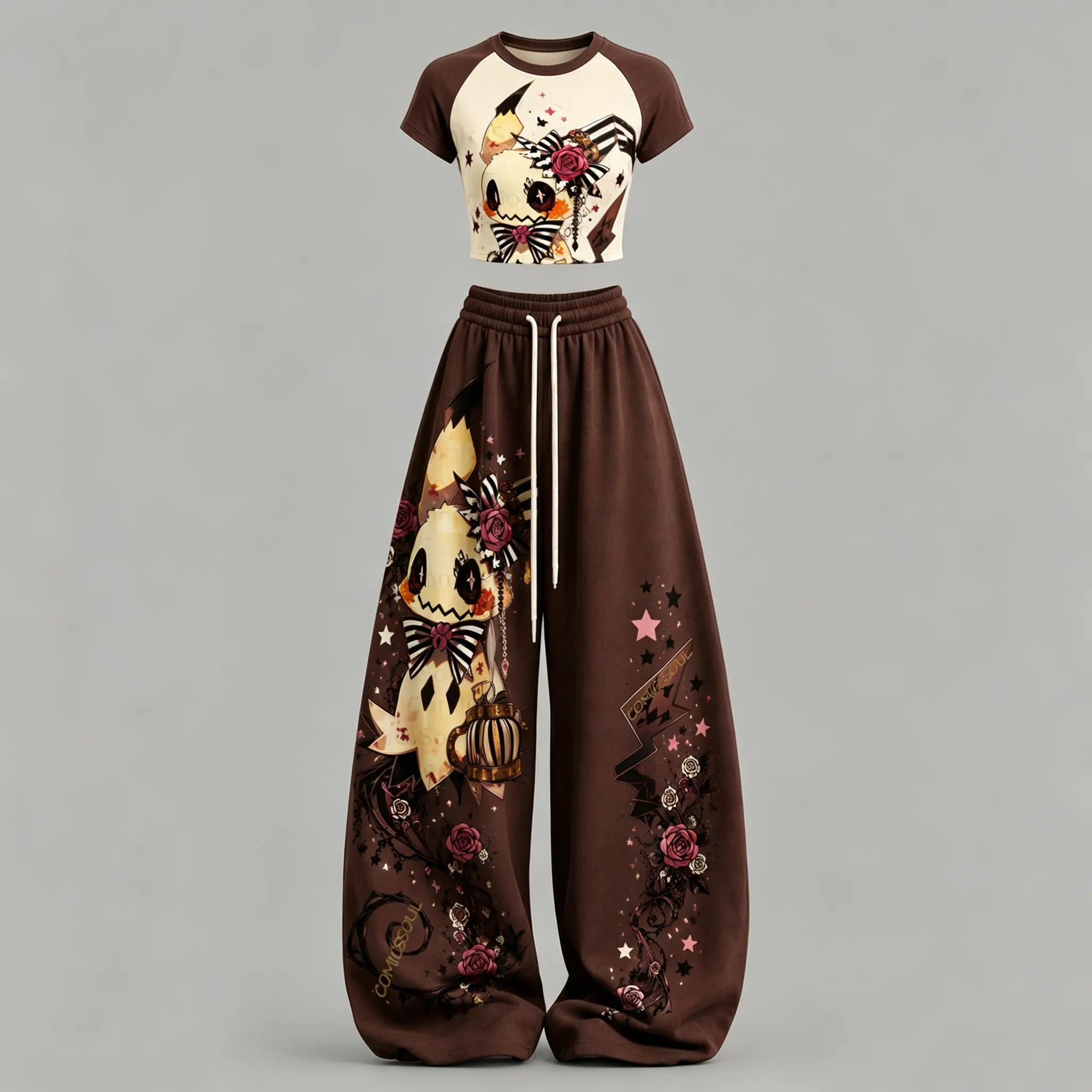 Pokémon Top & Elasticated Trousers Two-Piece Set