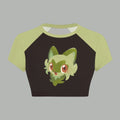 Pokémon Women's Crop Top and Elastic Waist Pants Set