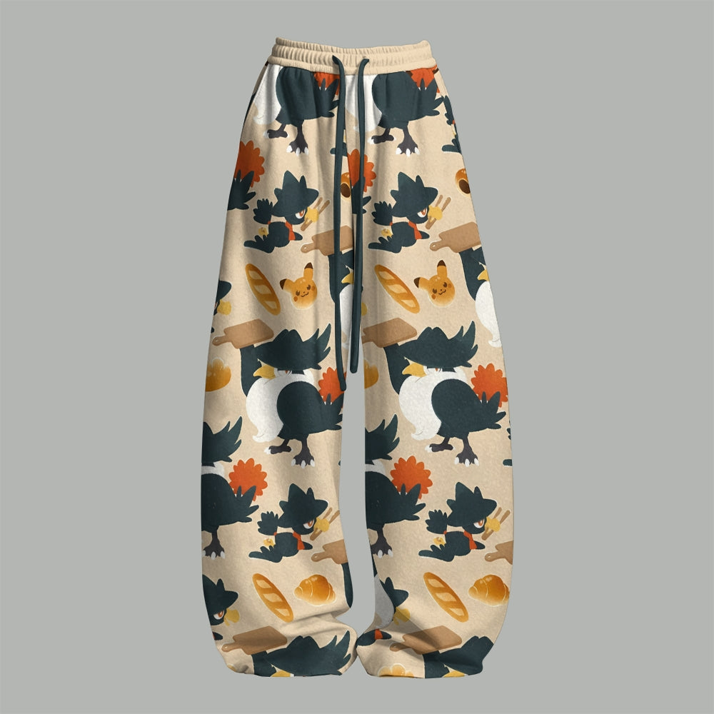 Pokémon Women's Crop Top and Elastic Waist Pants Set