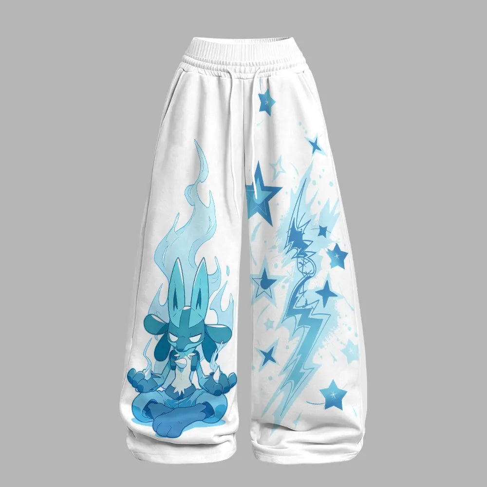 Pokémon Long-sleeved double-layer stretch pants set