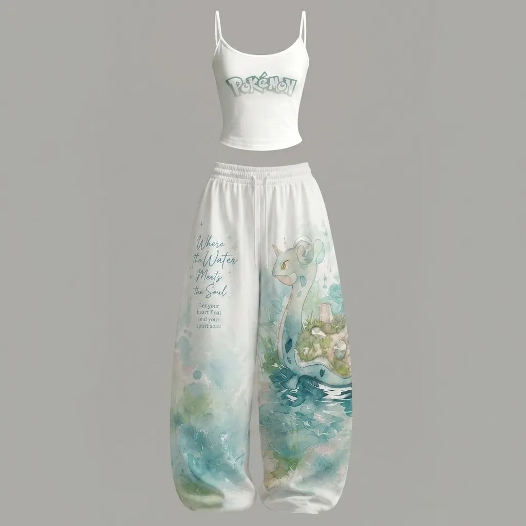Pokémon T-Shirt & Elasticated Trousers Two-Piece Set