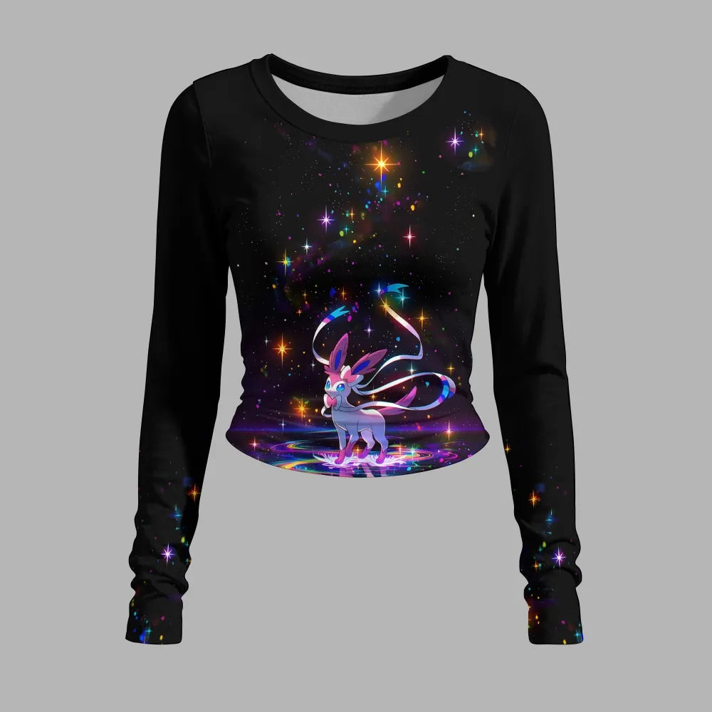 Pokémon Long-sleeved double-layer stretch pants set