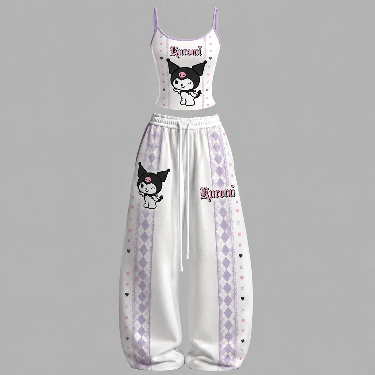 Hello Kitty Top & Elasticated Trousers Two-Piece Set