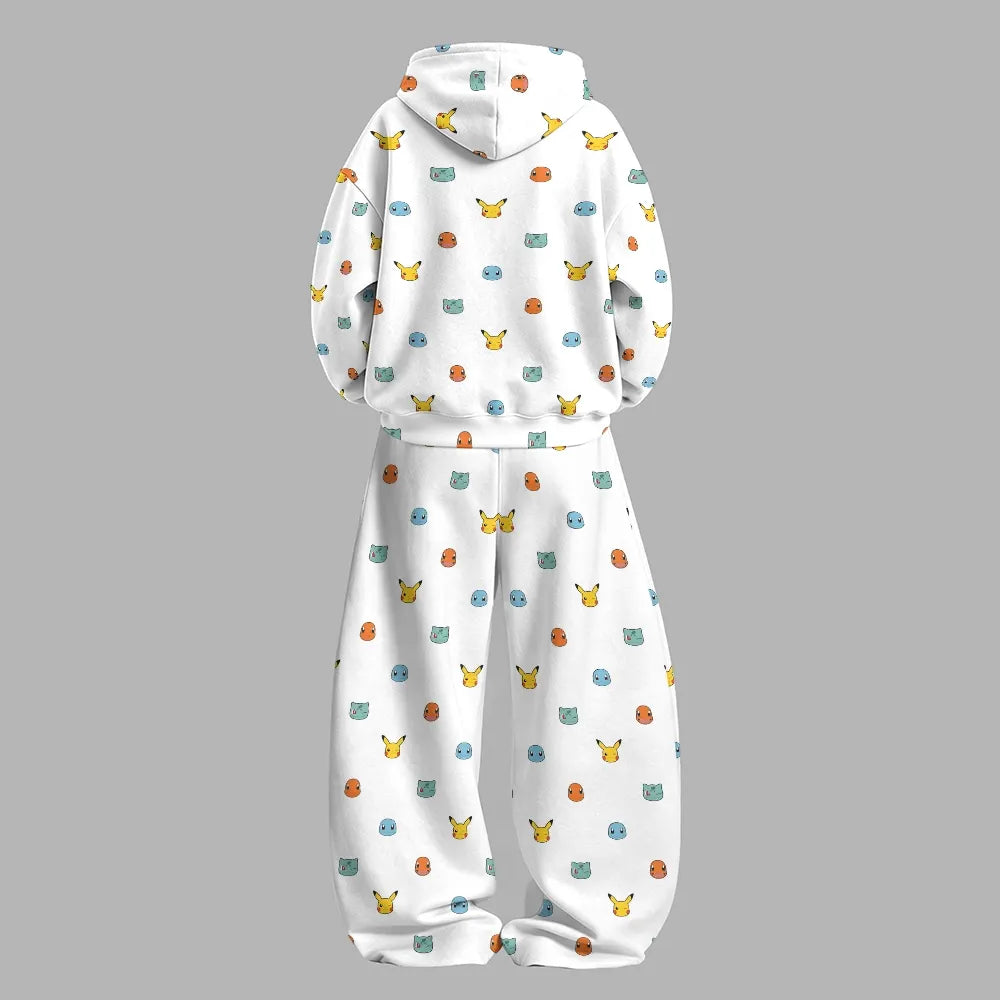 Pokémon Vintage Plush Hoodie set
