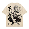 Vintage Oversized T-Shirt|Demon Slayer
