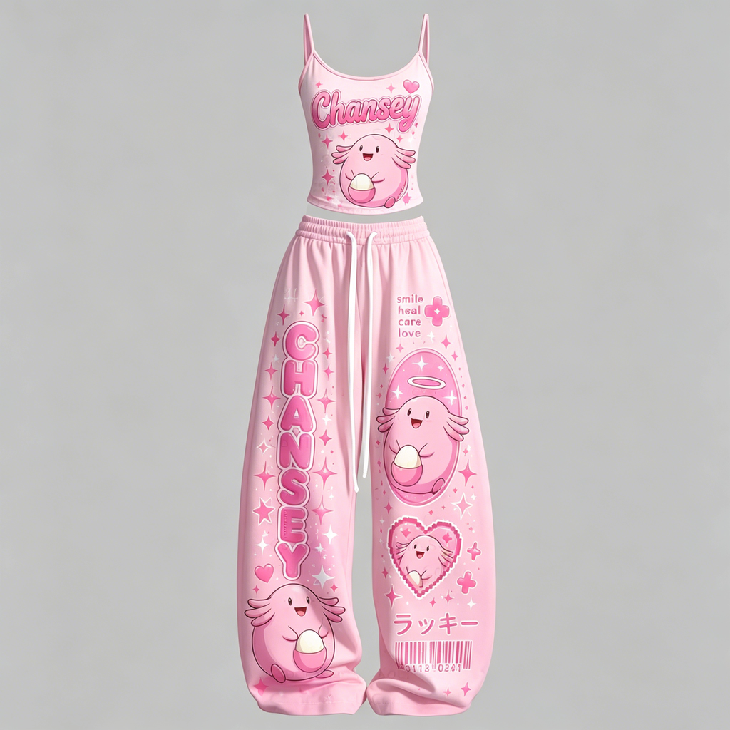 Pokémon Top & Elasticated Trousers Two-Piece Set