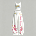 Sailor Moon Top & Elasticated Trousers Two-Piece Set