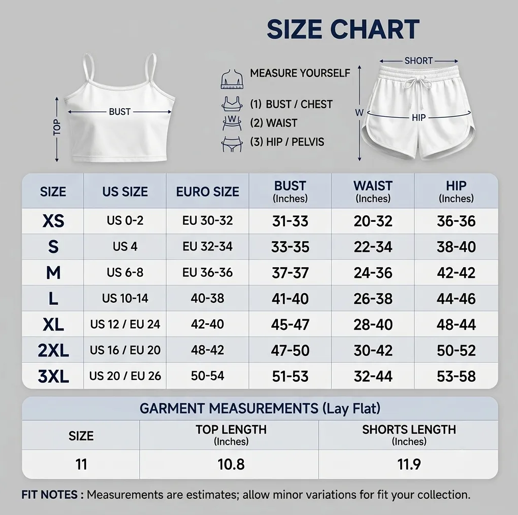 Demon Slayer Anime Shorts and Crop Top Set