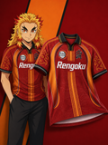 Demon Slayer Anime Crew Neck Football Jersey