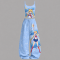 Sailor Moon Top & Elasticated Trousers Two-Piece Set