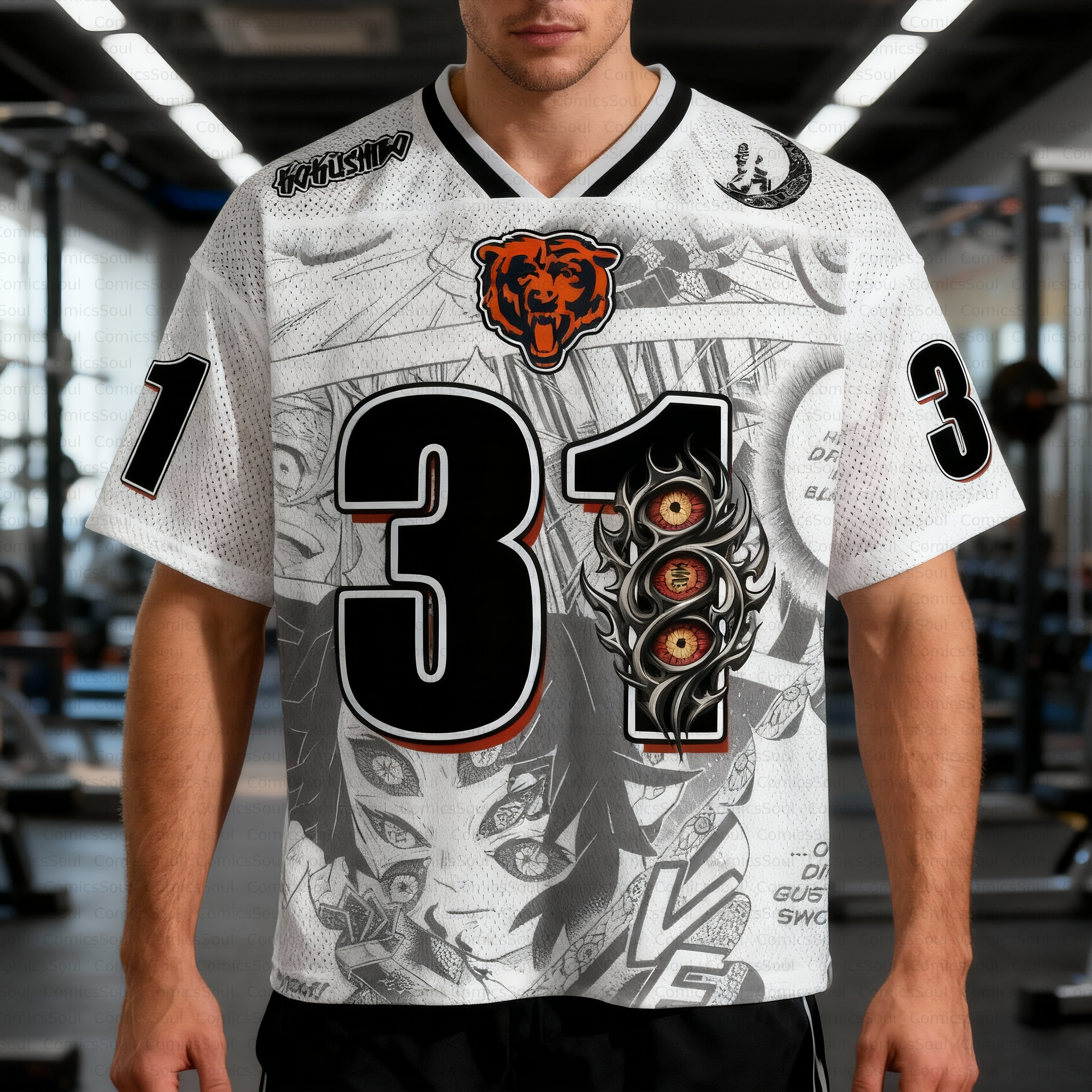 Demon Slayer Anime Football Jersey