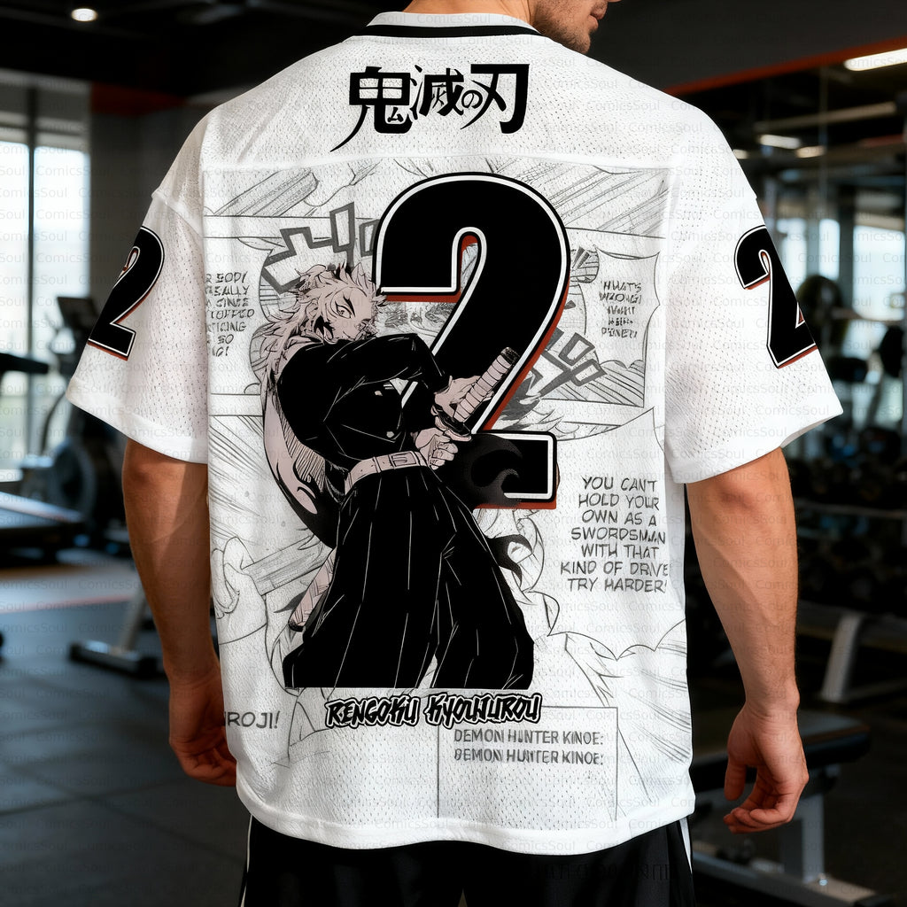 Demon Slayer Anime Football Jersey