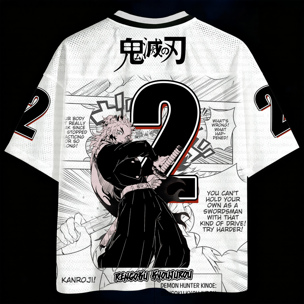 Demon Slayer Anime Football Jersey