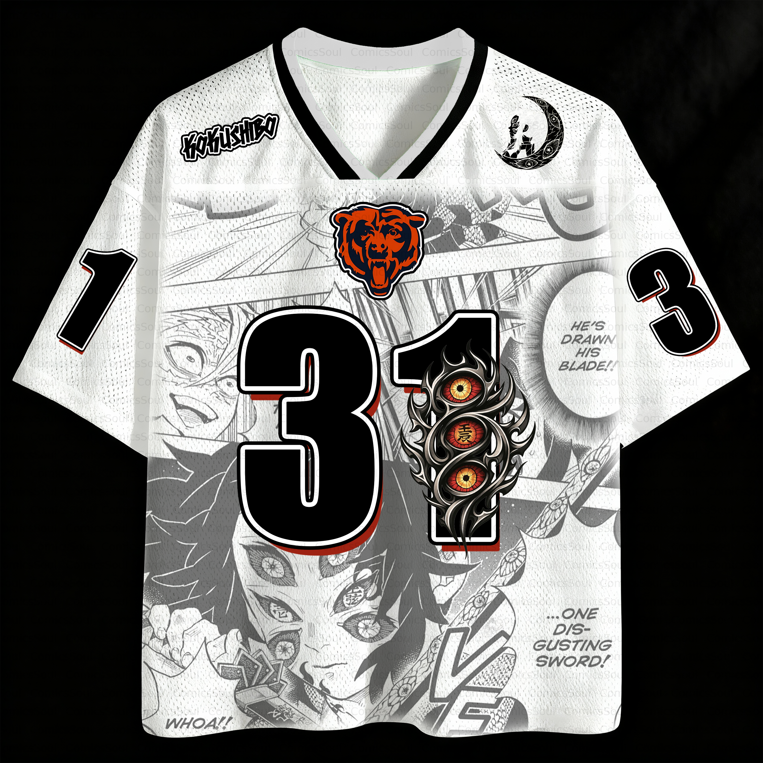 Demon Slayer Anime Football Jersey